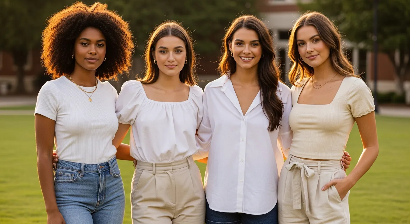 Summer Tops for College Girls