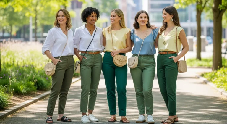 What to Wear With Green Pants for Summer