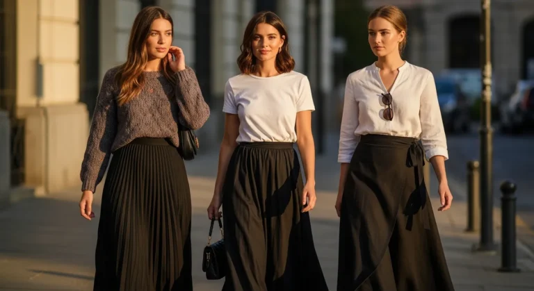 Black Skirt Outfit Ideas