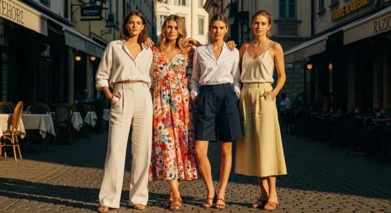 European Summer Vacation Outfit Ideas