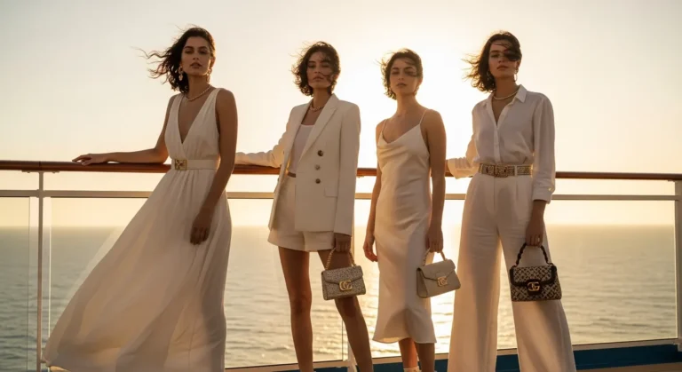 All White Cruise Outfit Ideas