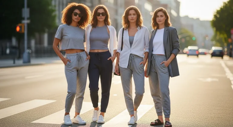 Gray Jogger Outfit Ideas