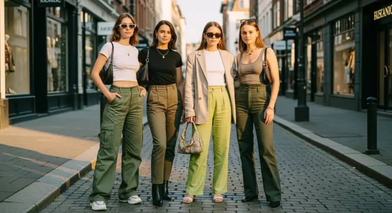 Green Pants Outfit Ideas