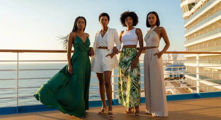 Summer Cruise Outfit Ideas for Black Women