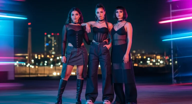 Summer Goth Rave Outfit Ideas