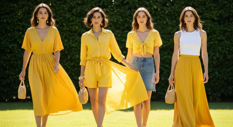 Summer Yellow Outfit Ideas