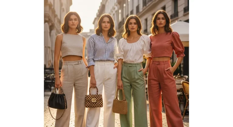 Wide Leg Trousers Outfit Ideas