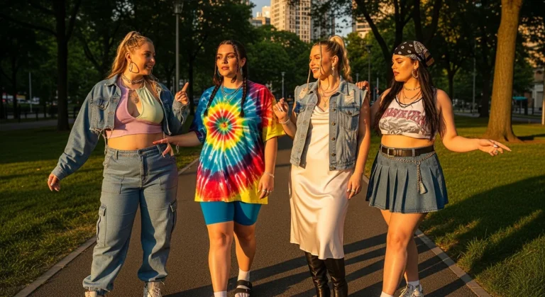 Y2K Casual Outfit Ideas for Plus Size Women