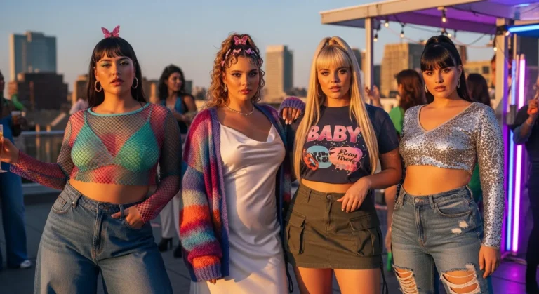 Y2K Party Outfit Ideas for Plus Size Women