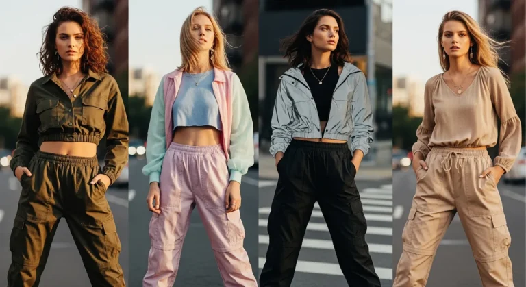 15 Trendy Parachute Pants Outfit Ideas for Women
