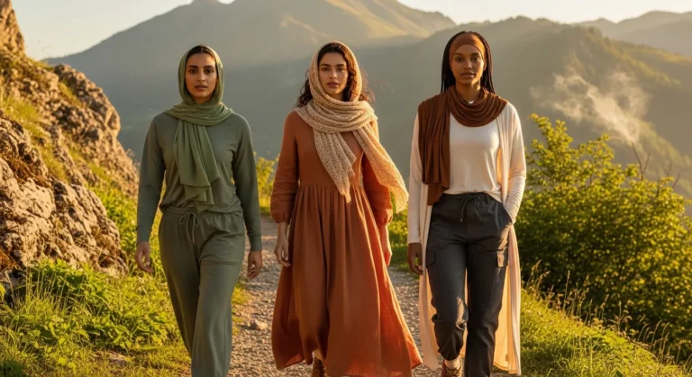 Hiking Outfit Ideas With Hijab