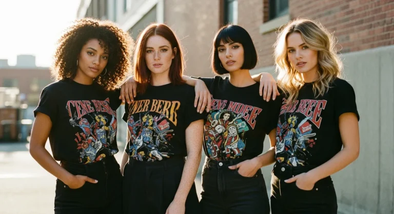 Graphic Tee Outfit Ideas for Women