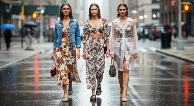 20 Stylish Summer Rainy Day Outfit Ideas for Women to Try