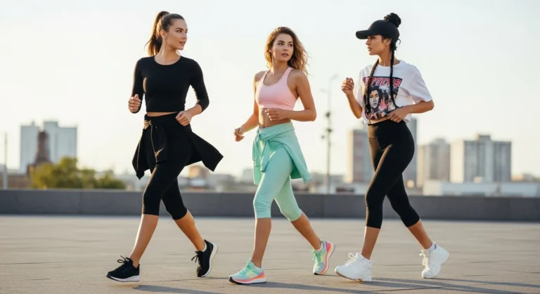 Capri Pants Outfits With Sneakers