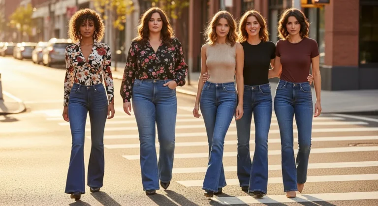 How to Style Flare Jeans with Boots Without Looking Bulky