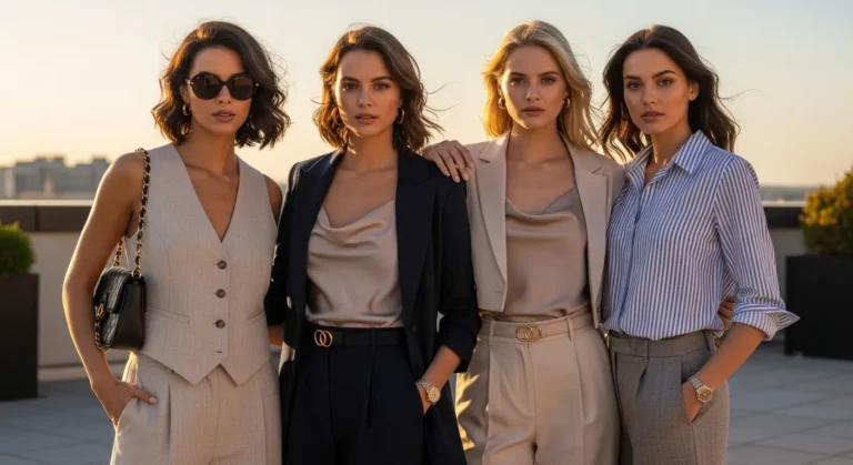 What to Wear with Tailored Pants for a Polished Chic Look