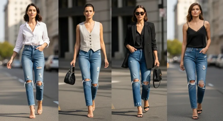 How to Style Ripped Jeans for Women Without Looking Messy