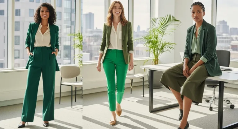 What to Wear with Green Pants for Work Without Looking Boring