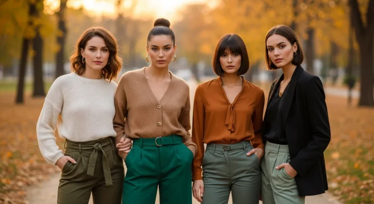 What to Wear with Green Pants in Fall for Cozy Chic Outfits