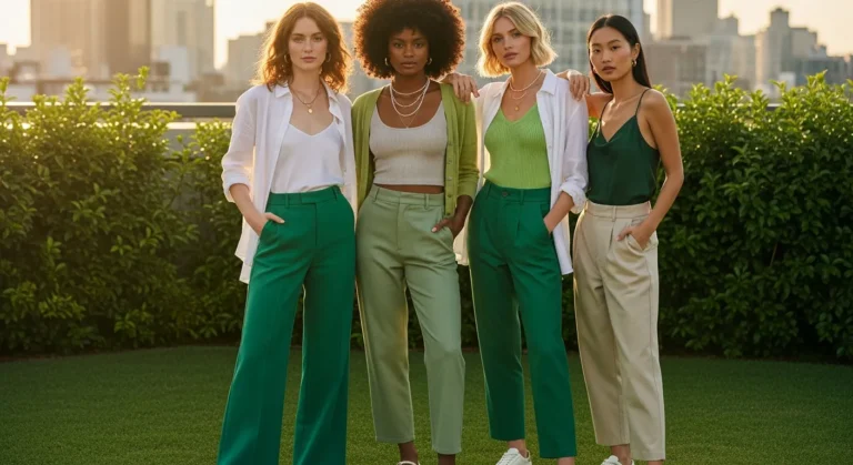 What to Wear with Green Pants in Summer to Stay Cool and Stylish