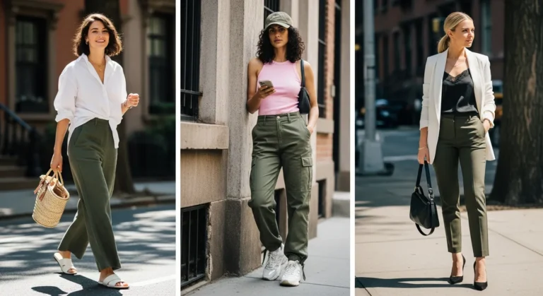 What to Wear with Olive Green Pants for Effortless Style