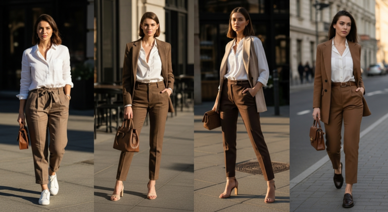 What Shoes to Wear with Brown Pants for Effortless Style