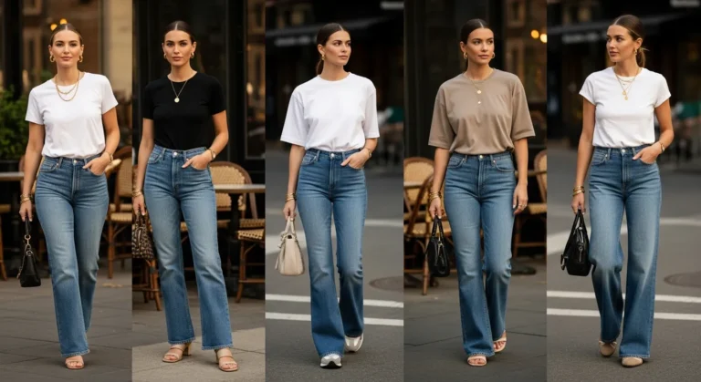 What to Wear with a Plain T Shirt and Jeans for Effortless Style