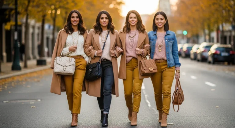 What to Wear with Mustard Pants in Fall Without Clashing Colors
