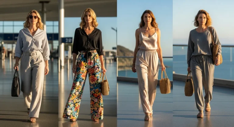 What to Wear with Palazzo Pants for Travel Comfortably