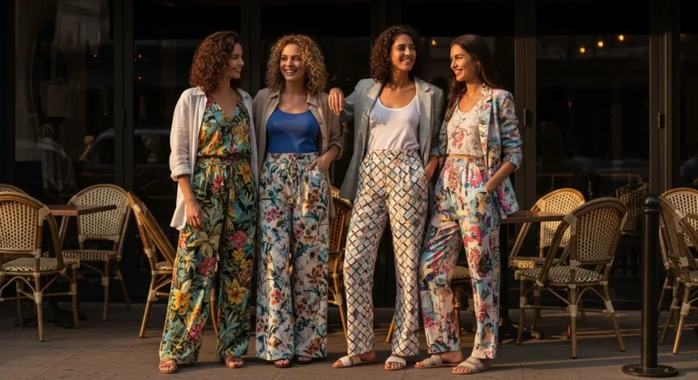 What to Wear with Patterned Pants Without Looking Overdressed