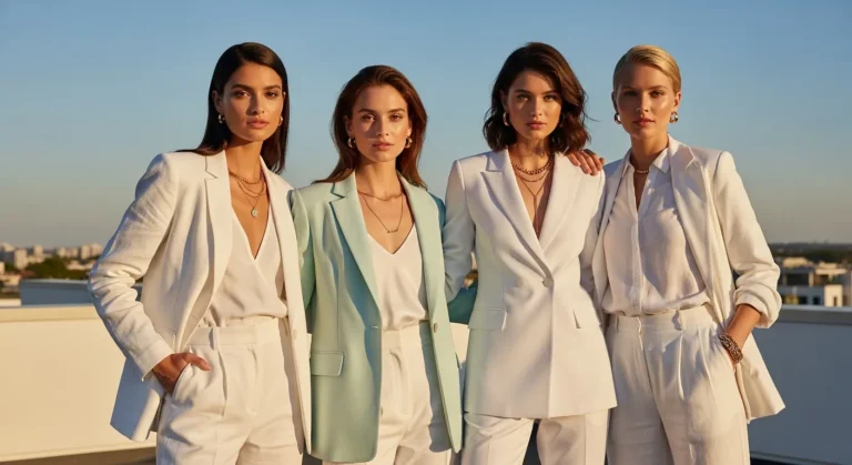 What to Wear with White Pants and a Blazer for Polished Outfits?