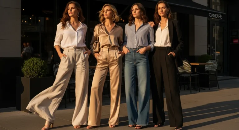 What to Wear with Wide Leg Pants for Effortless Chic Style