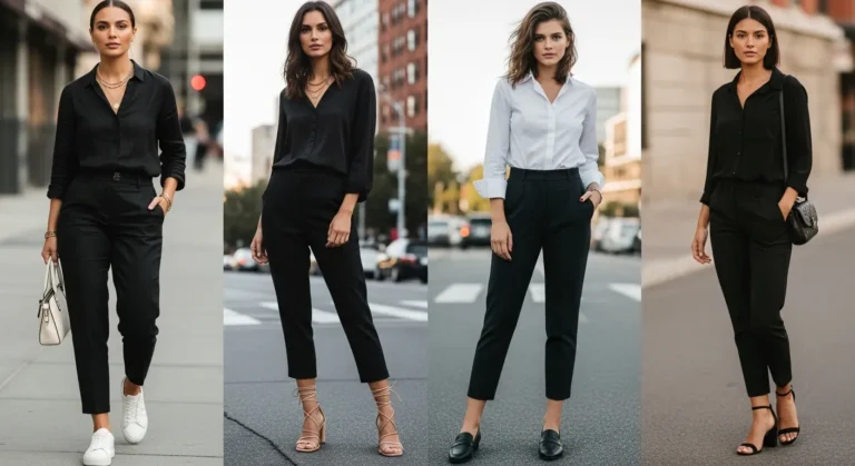 What Shoes to Wear with Black Pants for Effortless Outfits