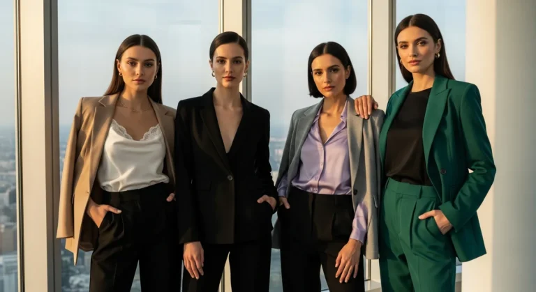 What to Wear with Black Pants and a Blazer for Chic Office Style?