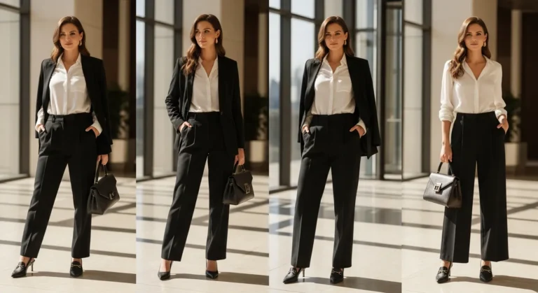 What to Wear with Black Pants for an Interview to Look Professional