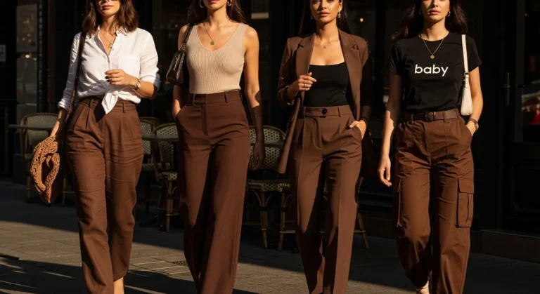 What to Wear with Brown Pants for Chic Everyday Outfits