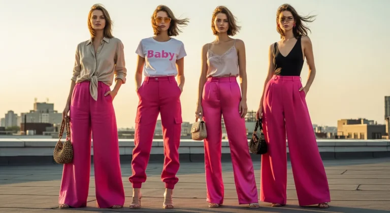 What to Wear with Hot Pink Pants for Bold Girly Outfits