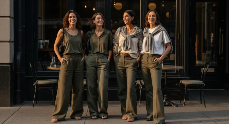 What to Wear with Olive Green Pants for a Casual Day Out