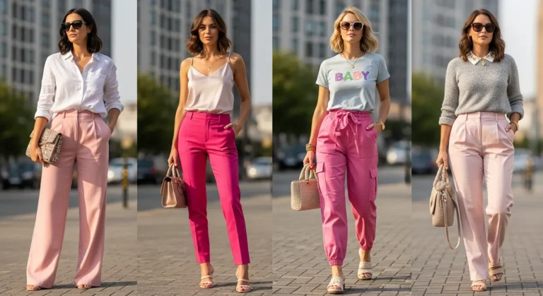What to Wear with Pink Pants for Cute Trendy Outfits