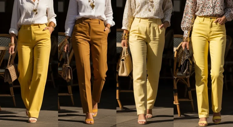 What to Wear with Yellow Pants for Cute Summer Outfits