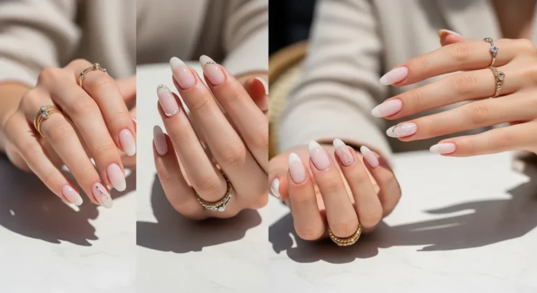 Simple Summer Nails for Clean Minimal Aesthetic Style