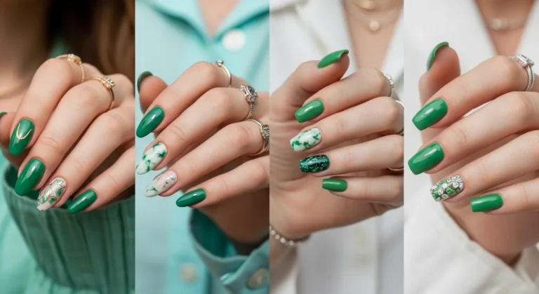 Green Summer Nails for Fresh Trendy Nail Inspiration