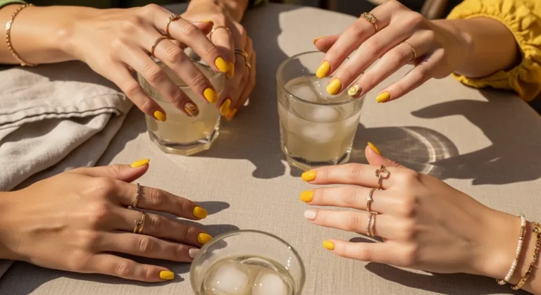 Yellow Summer Nails for Fun Sunny Nail Inspiration