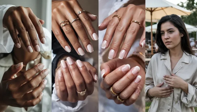 Neutral Summer Nails for Clean Minimal Nail Inspiration