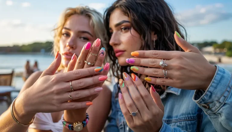 Bright Summer Nails for Fun Bold Nail Inspiration