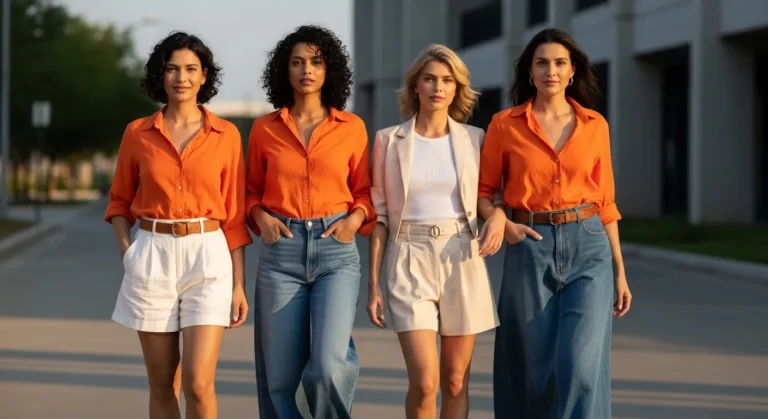 What to Wear with an Orange Shirt for Bold Trendy Outfits