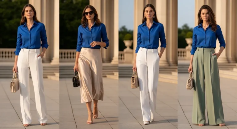 What to Wear with a Blue Shirt for a Formal Event Elegantly?