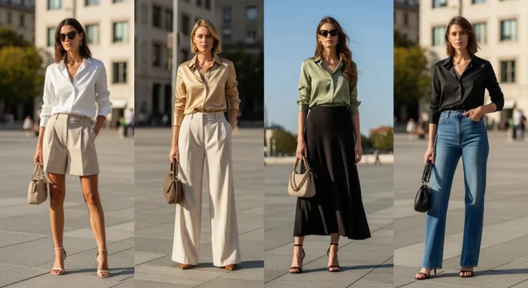 What to Wear with a Silk Shirt for Elegant Polished Looks