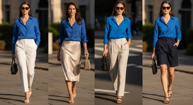 What to Wear with a Blue Shirt for Polished Everyday Looks