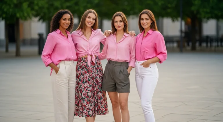 What to Wear with a Pink Shirt for Cute Stylish Looks